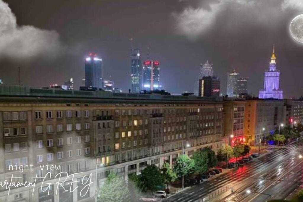 Lux Apartament W Centrum, Plac Konstytucji, Klimatyzacja, Widokowy Appartement Warschau Buitenkant foto