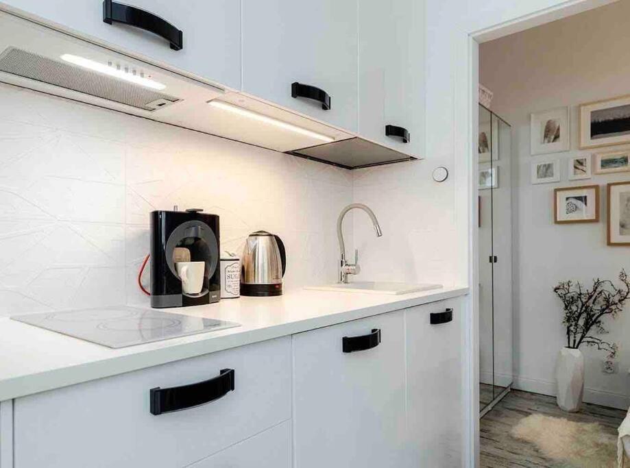 Lux Apartament W Centrum, Plac Konstytucji, Klimatyzacja, Widokowy Appartement Warschau Buitenkant foto